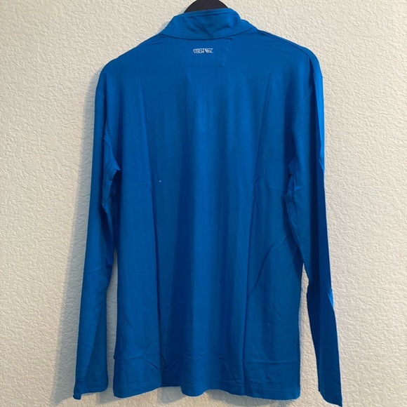 Men’s Blue SPF Zip-Up - Picture 5 of 6